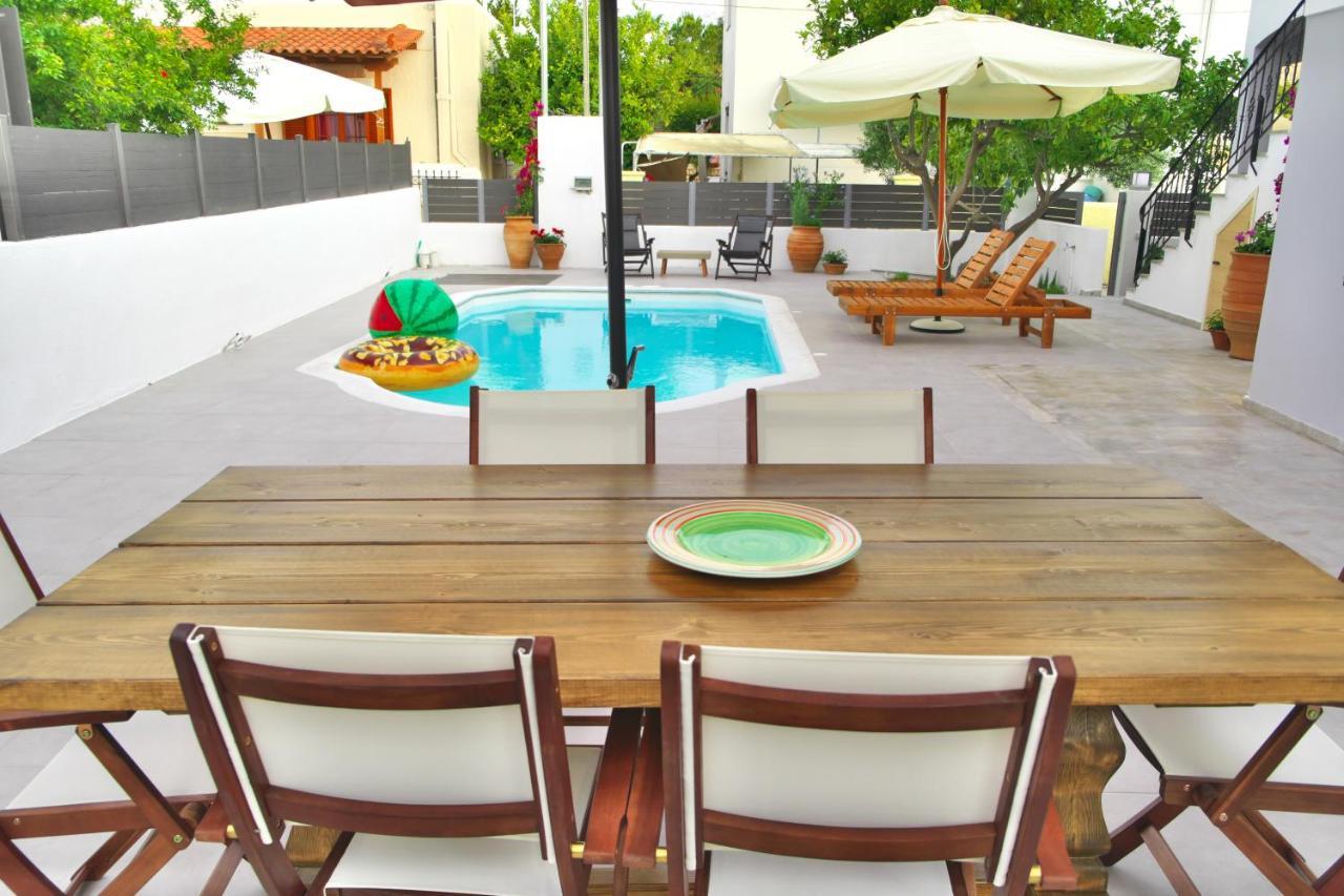 Aegina Giovana'S Pool House מראה חיצוני תמונה